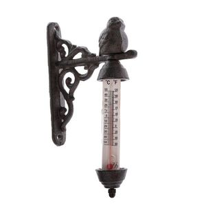 Termometru de perete din fontă, 17 x 10 cm imagine