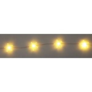 Lanț de Crăciun cu LED-uri Stars and wires 100LED-uri, 12, 9 m imagine