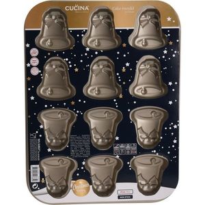 Formă de copt La Cucina Clopot de Crăciun , 34, 5 x2 x 26 cm imagine