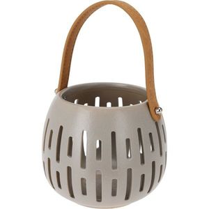 Felinar decorativ Dark grey, 14, 5 x 12 cm imagine