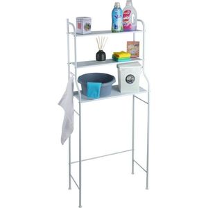 Raft metalic deasupra mașinii de spălat, 65 x 155x 25 cm imagine