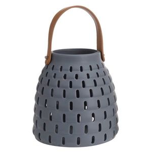 Felinar ceramic Karima, gri imagine