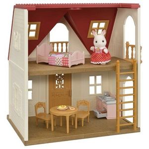 Casă de bază cu acoperiș roșu Sylvanian Families, noutate imagine