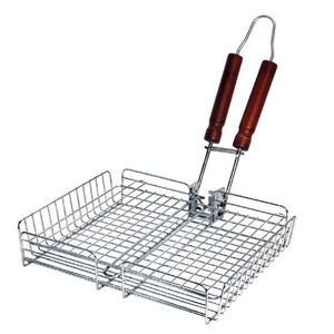 Coș de grătar Happy Green BBQ din oțel, 32 x 26 cm imagine