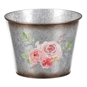 Mască de ghiveci Trandafiri, 16 x 12 cm, metal imagine