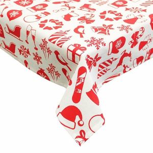 Față de masă Cadouri, roșu, 90 x 90 cm imagine