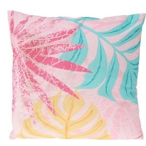 Pernă Leaf albastră, 45 x 45 cm imagine