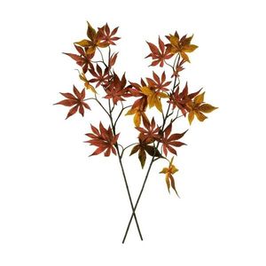 Set de ramuri de toamnă de arțar, 60 cm, 2 bucăți imagine