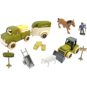 Set jucării Tractor Fermă imagine