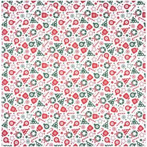 Față de masă Dulciuri, roșu, 90 x 90 cm imagine