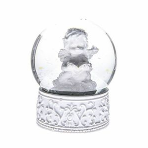 Decorațiune de Crăciun Înger alb, 6, 5 x 8, 3 cm imagine