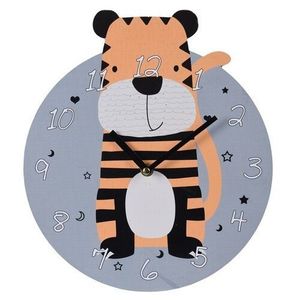 Ceas de perete, Tigru, diam. 28 cm imagine
