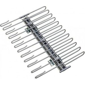 Wenko Cuier extensibil pentru pantaloni pentrudulap, 12 perechi imagine