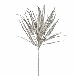 Iarbă artificială, argintiu mat imagine