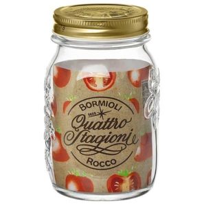 Bormioli Rocco Borcan din sticlă cu capac QuattroStagioni, 500 ml, 500 ml imagine