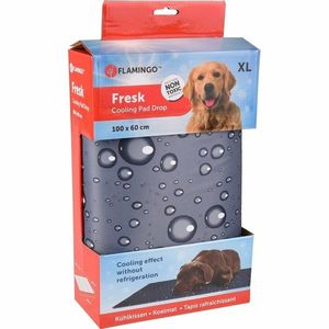 Covoraș de răcire Flamingo Grey, dimensiune XL 100 x 60 cm imagine