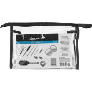 Geantă de toaletă de călătorie neagră, 50 de bucăți imagine