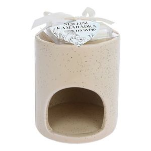 Bohemia Gifts Lampa aromată cu ceară parfumată -Pentru prietena ta imagine