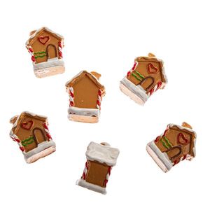 Set de decorațiuni de Crăciun „Căsuță”, 6 bucăți, poliresină imagine
