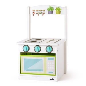 Bucătărie copii Woody cu scaun 2in1, 34 x 31, 5 x 56 cm imagine