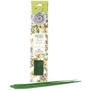 Arome Secret garden 30 bețișoare parfumate + suport metalic, Night Bloom, verde imagine