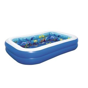 Piscină gonflabilă Bestway Lumea marină 3D, 262 x 175 x 51 cm imagine