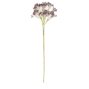 Floare artificială Gypsophila violet închis, 15 x15 x 65 cm imagine