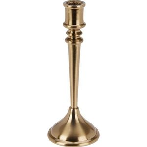 Sfeșnic decorativ 8x8x22cm, culoare auriu, 22 cm imagine