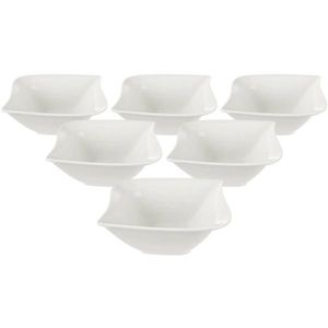 Set de boluri de porțelan Orion Mona Musica, 13, 7 x 13, 7 cm, 6 buc. imagine