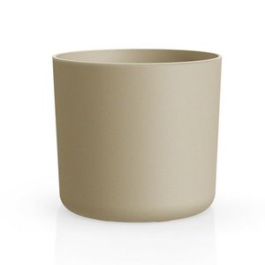 Ghiveci decorativ de flori Gardenico Lora gri, 14 cm diametru, gri, diam. 14 cm imagine