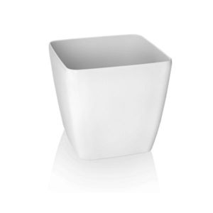 Recipient de ghiveci Flower Lover QuadratoEasy, alb, 24 cm imagine