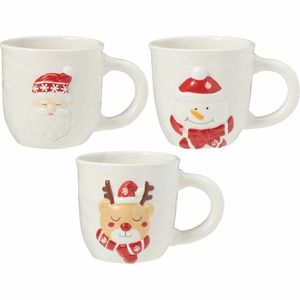 Set de 3 căni ceramice North Pole 500 ml imagine