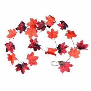 Ghirlandă de toamnă 180 cm, roșu imagine