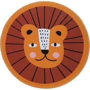 Covor pentru copii Hatu Lion, 60 x 60 cm, poliester imagine