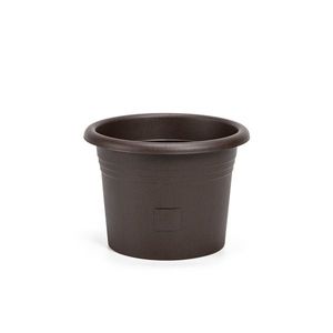 Plastia Ghiveci cu auto-irigare Narza diametru 25cm, ciocolată, maro închis, diam. 25 cm imagine