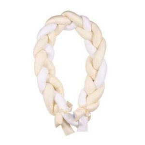 Mantinelă de pătuț, galben, 200 cm imagine