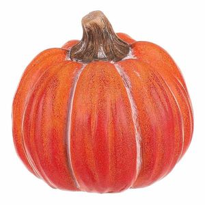 Dovleac înalt fără găuri portocaliu, ceramică, diametru 12 cm, diam. 12 cm imagine