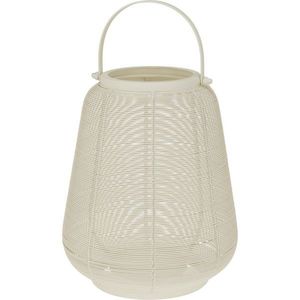 Felinar metalic pentru lumânare/LED Tampa, 16, 5 x 19 cm imagine