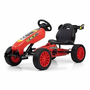 Kart copii Milly Mally Go-kart Rocket, roșu imagine