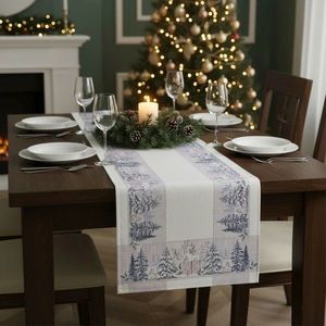 Covor de Crăciun Nostalgie de iarnă, 40 x 140 cm imagine