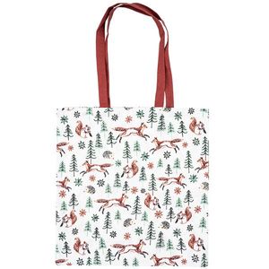 Sacoșă de cumpărături Home Elements Vulpea, 40 x 42 cm imagine