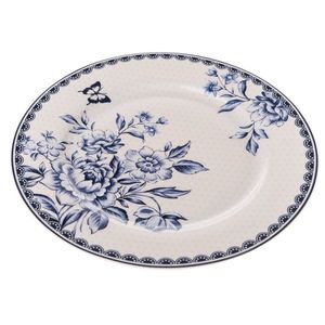 Farfurie de porțelan Blue Rose, 19, 5 cm imagine