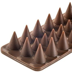 Vârfuri din plastic pentru protecție împotriva păsărilor, maro, set de 4 buc. imagine