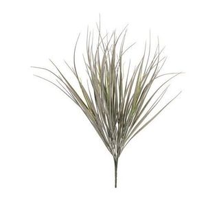 Decorație artificială Iarbă în smocuri verdeînchis, 20 x 15 x 50 cm imagine