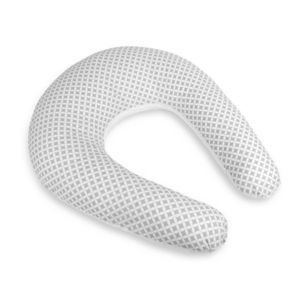 Bellatex Perna de alăptare Kosočtverce gri, 180 cm imagine