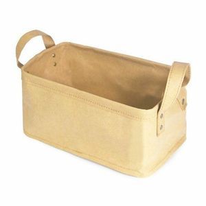 Coș de depozitare Compactor Basket Ecologic, 28 x 18 x 13 cm, bej imagine