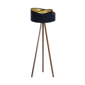 Lampă de podea GALAXY 1xE27/60W/230V albastru/wenge imagine