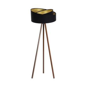 Lampă de podea GALAXY 1xE27/60W/230V negru/wenge imagine