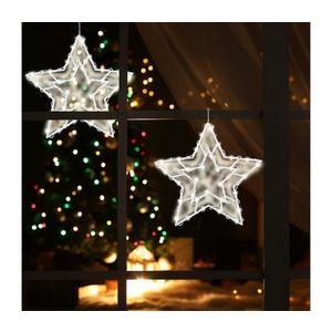 Decorațiune LED de Crăciun pentru fereastră 35xLED/3xAA alb cald imagine