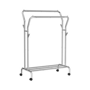 Cuier mobil LINEA, argintiu imagine